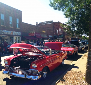 River Falls Historic Downtown Classic Car