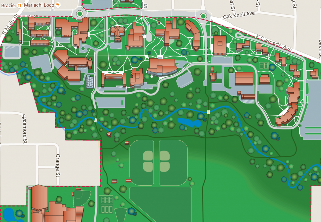 UWRF Map - Country Inn River Falls